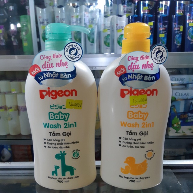 Sữa tắm gội Bigeon 700ml [Hàng Tốt]