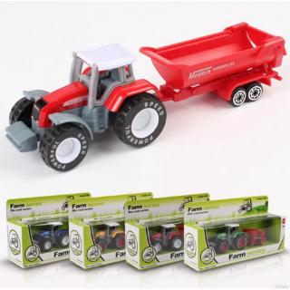 【Goodhome】Farm tractor toy children indoor outdoor fun toy car model