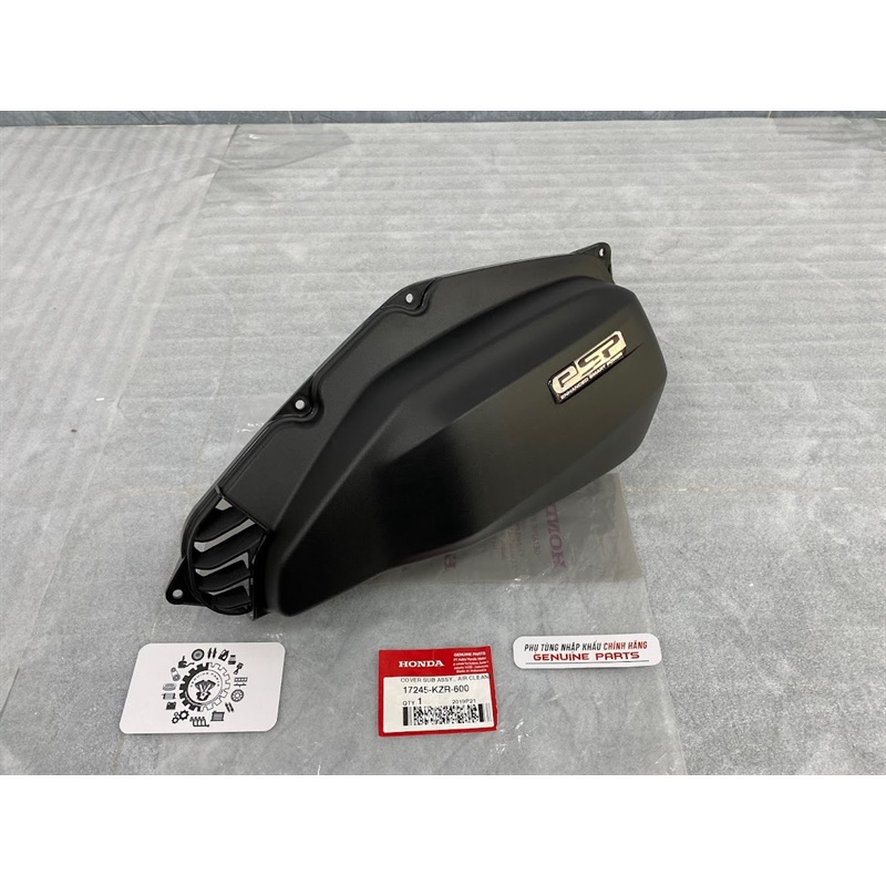 Ốp lọc gió, ốp pô e VARIO, CLICK 2015 - 2023, AB, SH mode 125cc chính hãng Honda