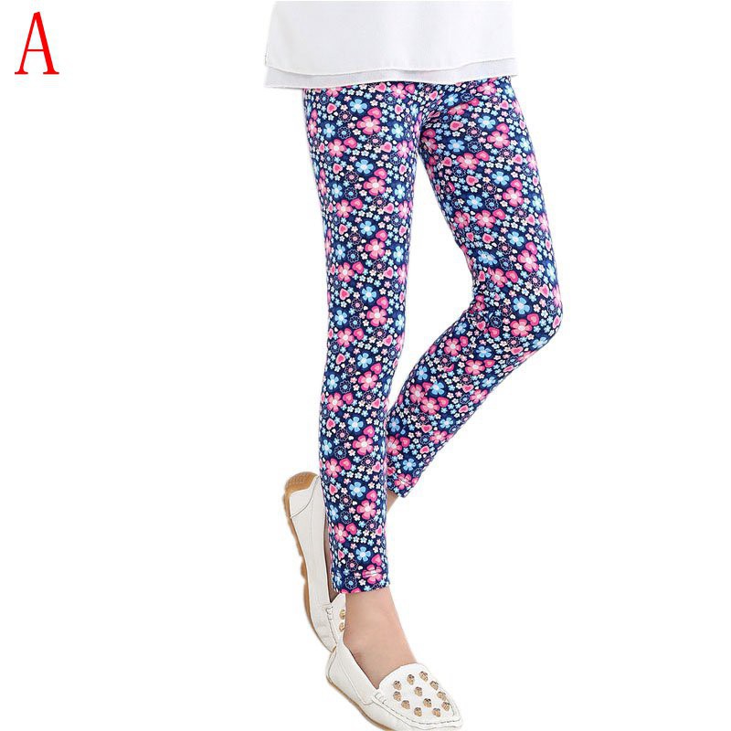 Quần legging họa tiết sặc sỡ xinh xắn cho bé