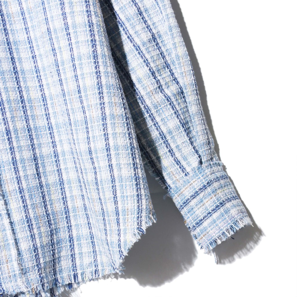 ÁO SOMI TWEED CLUB Shirt BLUE | BigBuy360 - bigbuy360.vn