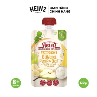 Túi Chuối, Lê & Yến Mạch HEINZ 120G Date 06 09 2023