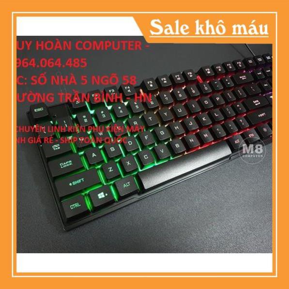 hàng chính hãng -  Mua Bàn phím giả cơ Tomato S100 có led - TẶNG NGAY BÀN DI CHUỘT GAMING