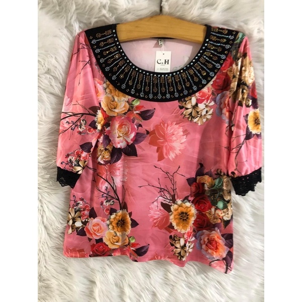 (Tri ân KH) Áo voan trung niên cho mẹ size 65-75-80kg