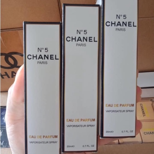 Nước hoa mini no5 nữ 20ml dạng xịt- mẫu 4d - Mùi N5