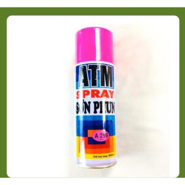[GIÁ SỐC] [FREESHIP] [GIÁ SỐC] Giảm giá Sơn phun sơn xịt ATM màu Hồng A299,tím A240 Đẹp