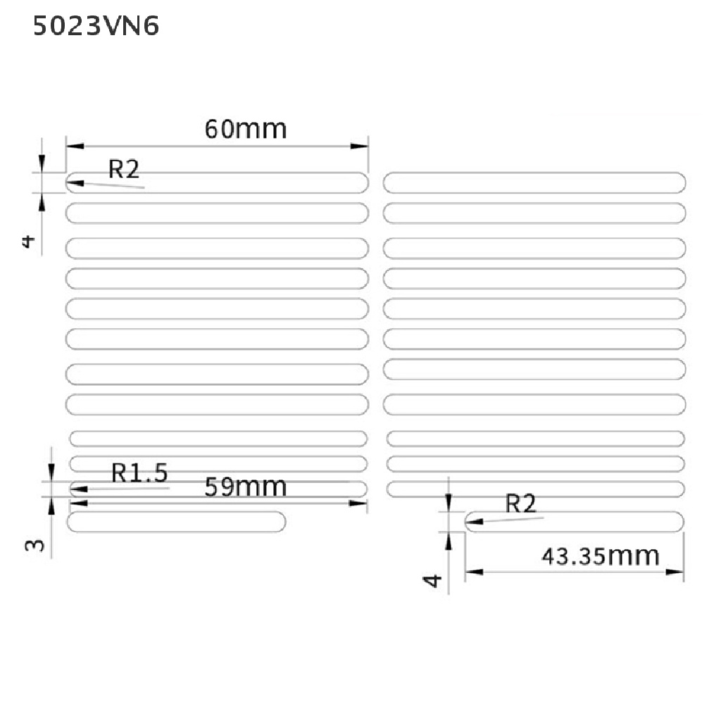 Đệm Xốp cotton Chống Sốc Chuyên Dụng Cho Cơ Khí D65 5023VN6