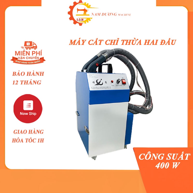 Máy cắt chỉ thừa 2 đầu cắt