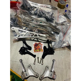 Gác Chân Malay kèm pass pô zin Exciter 150
