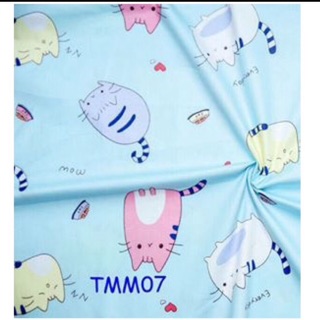 V280🌈 vải thô kate lụa mèo bếu may handmade/ đồ baby/ outfit doll...