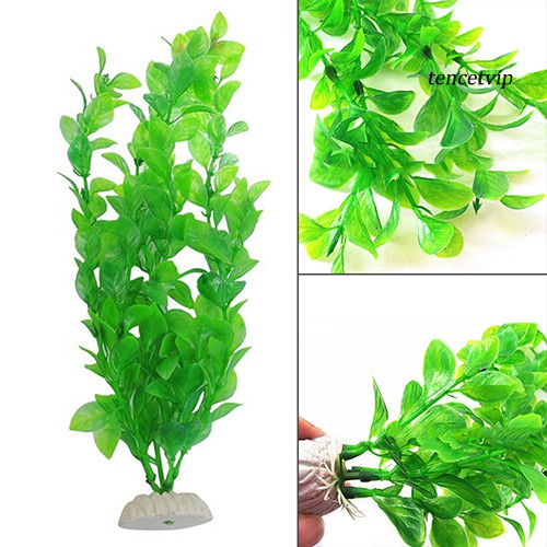 Cây cỏ thủy sinh nhân tạo sống động dành cho trang trí bể cá