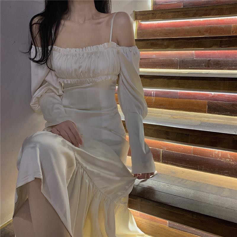 CHANEL Đầm Ren Hoa Trễ Vai Sang Trọng Cho Nữ | BigBuy360 - bigbuy360.vn