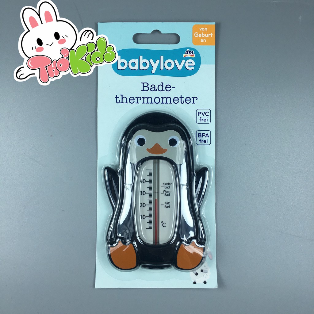 Nhiệt Kế Babydream, Babylove - Dùng Để Đo Nhiệt Độ Nước Tắm Cho Bé Sơ Sinh - Hàng Nội Địa Đức
