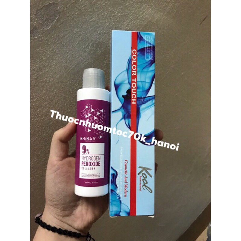 Thuốc nhuộm NÂU KHÓI kèm trợ dưỡng oxy