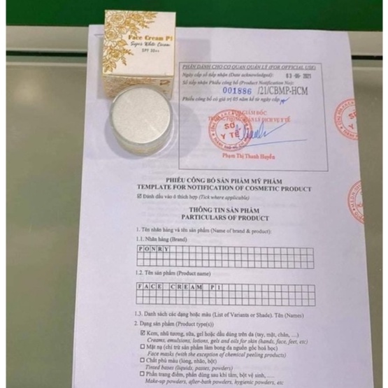 KEM FACE P1 DƯỠNG TRẮNG HỒNG DA CHÍNH HÃNG PONRY