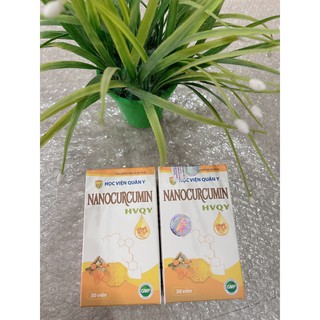 Bộ 2 hộp Nghệ Nano Curcumin Học viện quân y