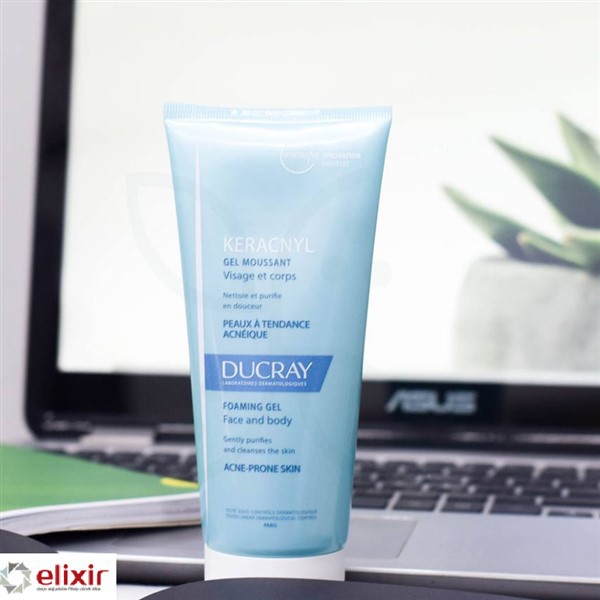 SỮA RỬA MẶT GIẢM MỤN GIẢM DẦU NHỜN DUCRAY KERACNYL GEL | BigBuy360 - bigbuy360.vn