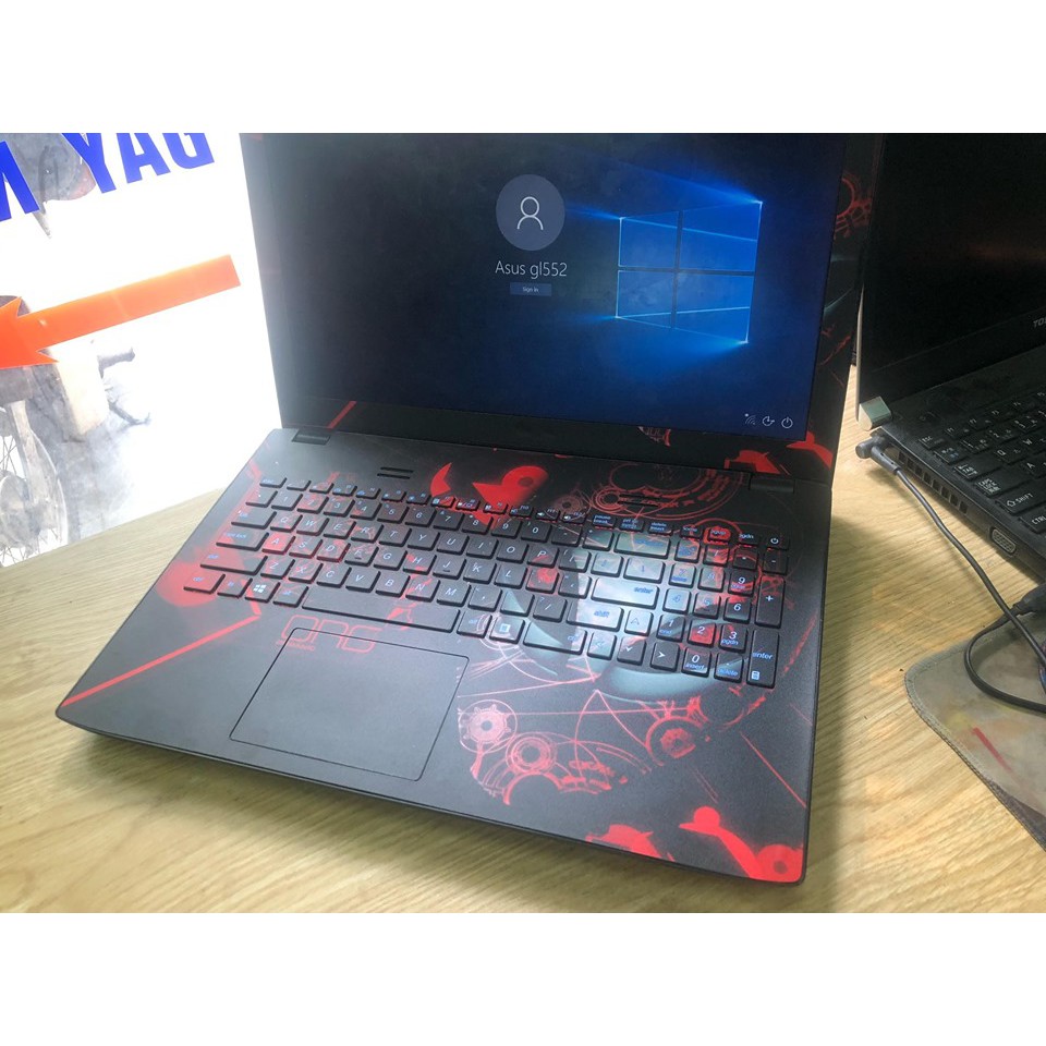[Tặng Balo + Chuột K Dây] Laptop Gaming GL552VX i5-6300HQ/Ram 8Gb/Card GTX950 4Gb Chiến Mượt PUBG | BigBuy360 - bigbuy360.vn
