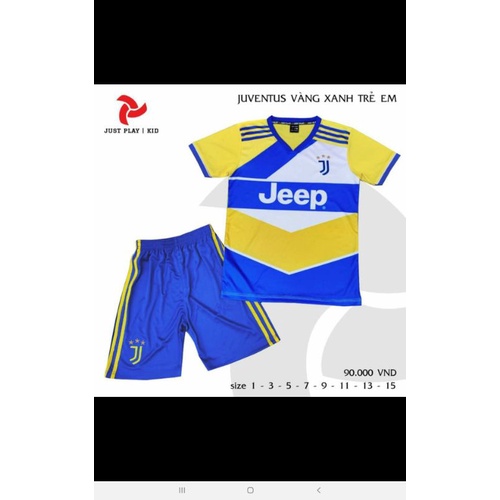 Áo đá bóng trẻ em 2021