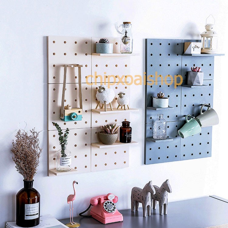 Bảng Lỗ Đa Năng Trang Trí Dán Tường