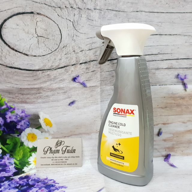 SONAX ENGINE COLD CLEANER ( Rửa Máy &amp; Các Chi Tiết )