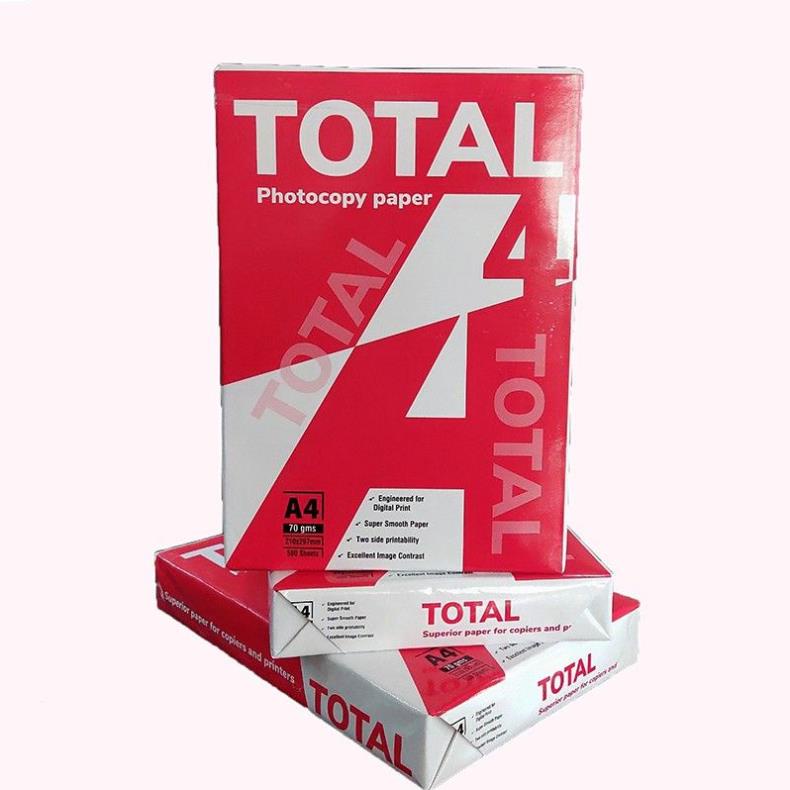 Giấy A4 TOTAL định lượng 70gsm 500 tờ