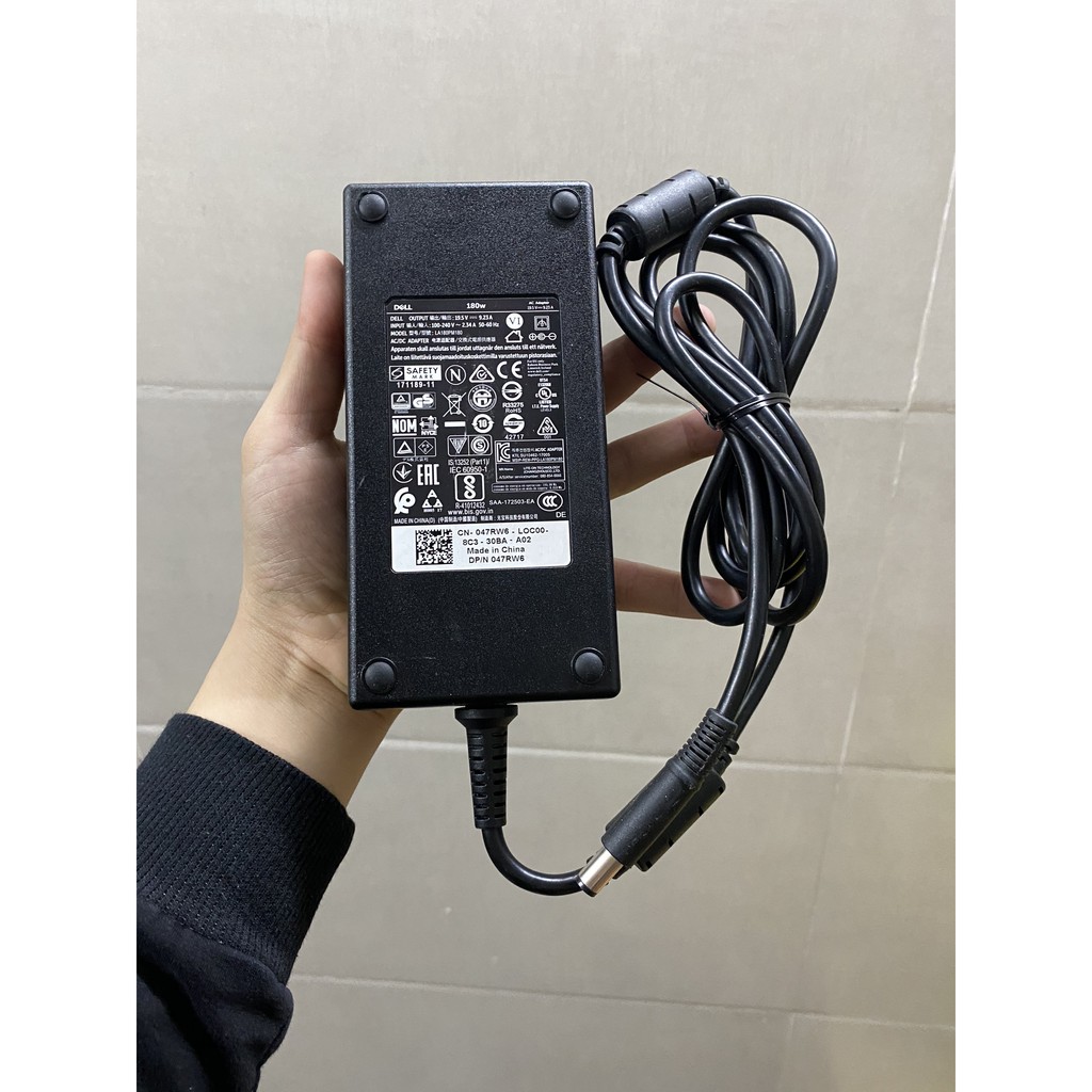 Sac Dell 19.5V 9.23A 180w zin bóc máy