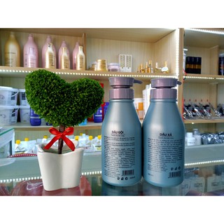 _Combo Dầu Gội + Dầu Xả Kella Dành Cho Tóc Màu 500ml Xám