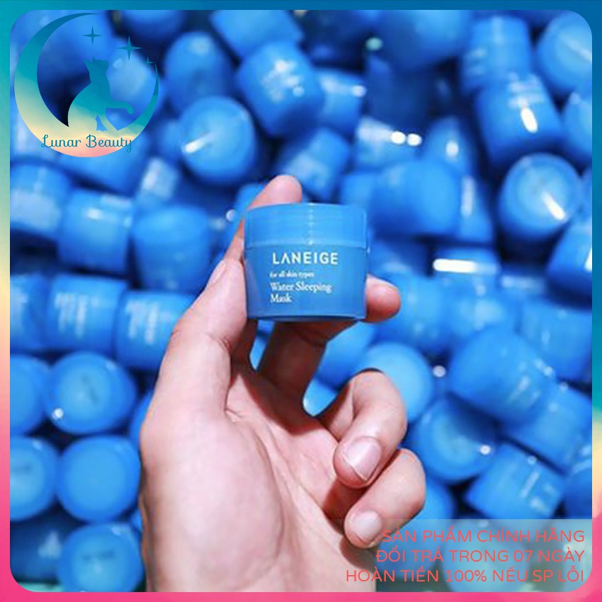 [❤️ RẺ NHẤT SHOPEE ❤️] Mặt Nạ Ngủ Cấp Nước Laneige Water Sleeping Mask Mini Xanh 15ml