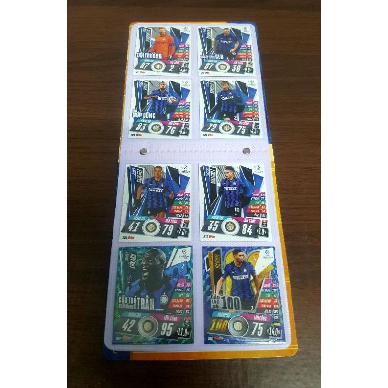 Trọn bộ album thẻ in Match Attax EXTRA 2020/2021 phiên bản Việt hoá