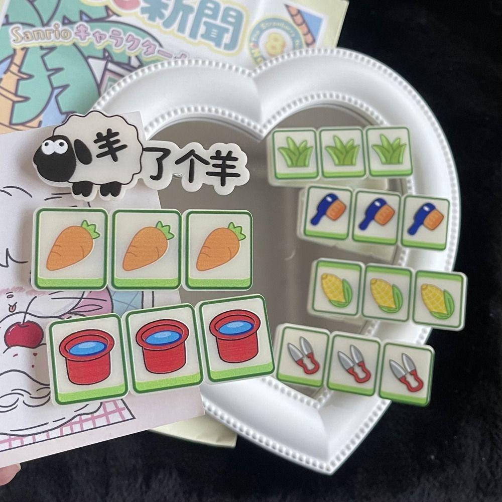 Kẹp Tóc Hình Cà Rốt / Cừu / Động Vật Dễ Thương Cho Nữ