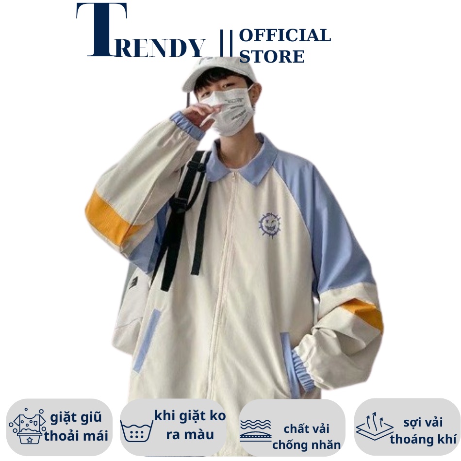 Áo Khoác Gió Mỏng Nam Nữ Mùa Thu Đông Chất Đẹp Vải Dù Phong Cánh Hàn Quốc Học Sinh Trung Niên Mặc Đều Đẹp Giá Rẻ 1K