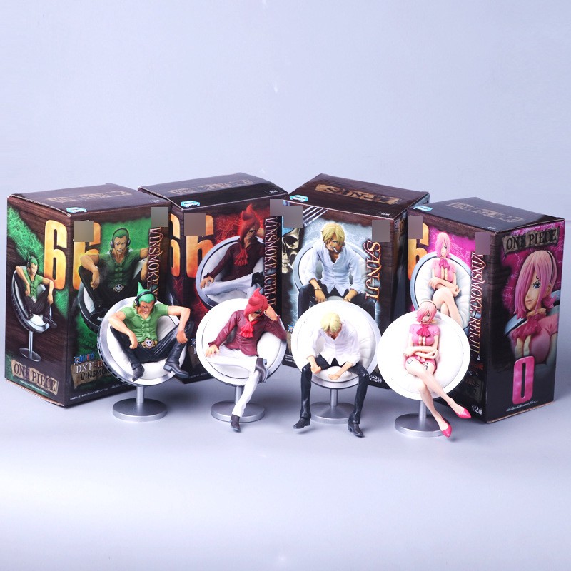 Mô Hình Gia Đình Quý Tộc Vinsmoke Sanji ,Ichiji ,Reiju,Yonji Trong One Piece - Cao 11cm