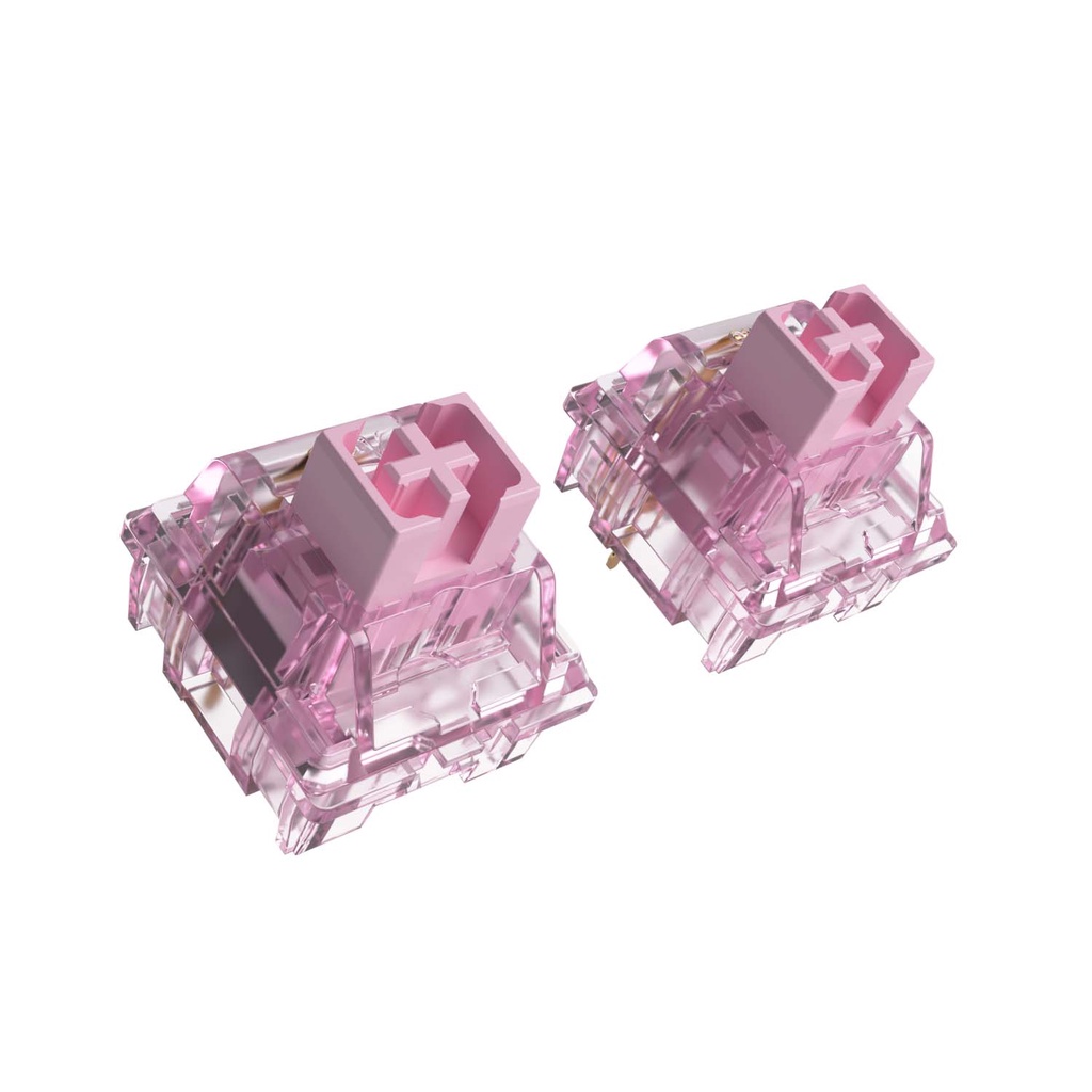 Bộ switch bàn phím cơ Akko CS Switch - Jelly Pink (45 switch)