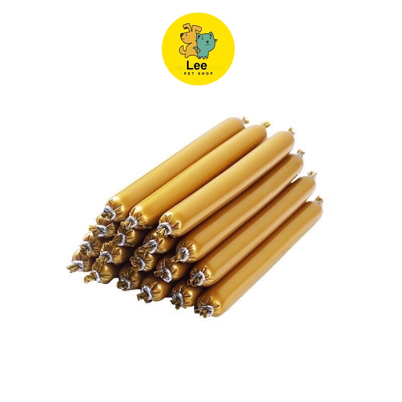 Xúc Xích Cho Chó Mèo Hamster Thanh 15gr- Giàu Dinh Dưỡng, Vitamin, Đạm - Leepetshop