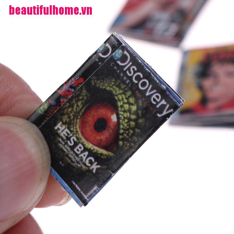 Bộ 3 Mô Hình Sách Mini Tỉ Lệ 1: 12 Dành Cho Búp Bê