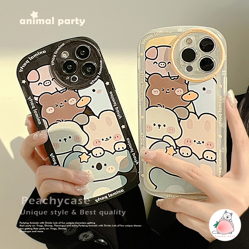Ốp Điện Thoại TPU Mềm Chống Sốc In Hình Gấu koala Hoạt Hình Hàn Quốc Cho iPhone 13 12 Pro Max 11 Xr Xs Max X 7 8 Plus
