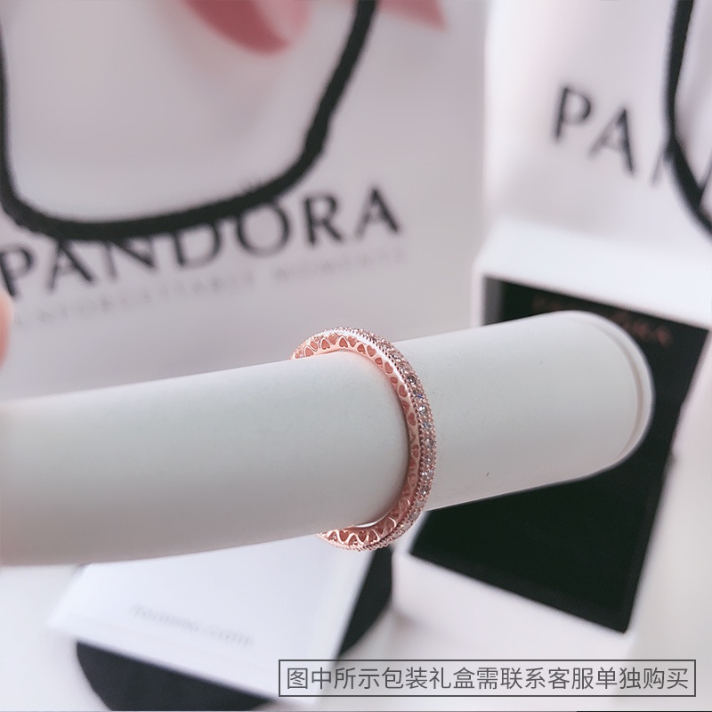 Nhẫn Trái Tim Rỗng Sáng Làm Quà Tặng Valentine