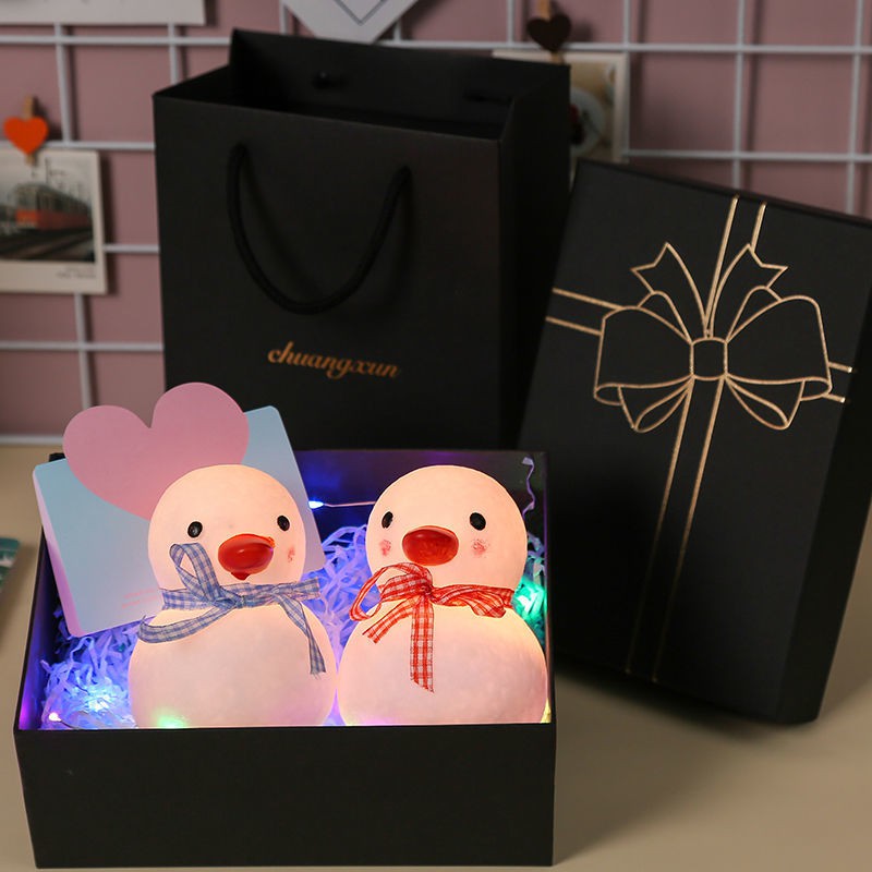 Món quà sinh nhật cô gái bạn sáng tạo em trai hộp ý nghĩa cặp đôi thực tế Ngày lễ tình nhân của Trung Quốc