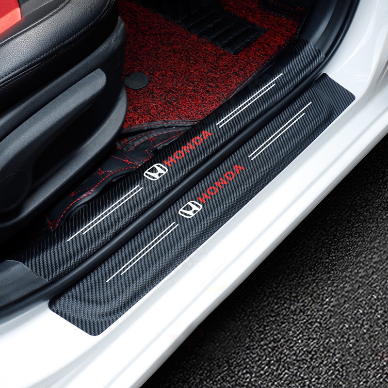 Set 8 Miếng Dán Chống Trầy Cho Cửa Xe Hơi Honda Civic CRV XRV URV City Rs150r Rs150r EX5 Jazz City Jazz City Accord