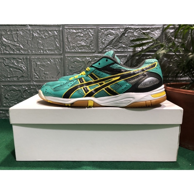 Giày 2hand chính hãng ASICS RIVRE-FL5 size 39 chân 24.5cm - GIÀY CẦU LÔNG BÓNG BÀN