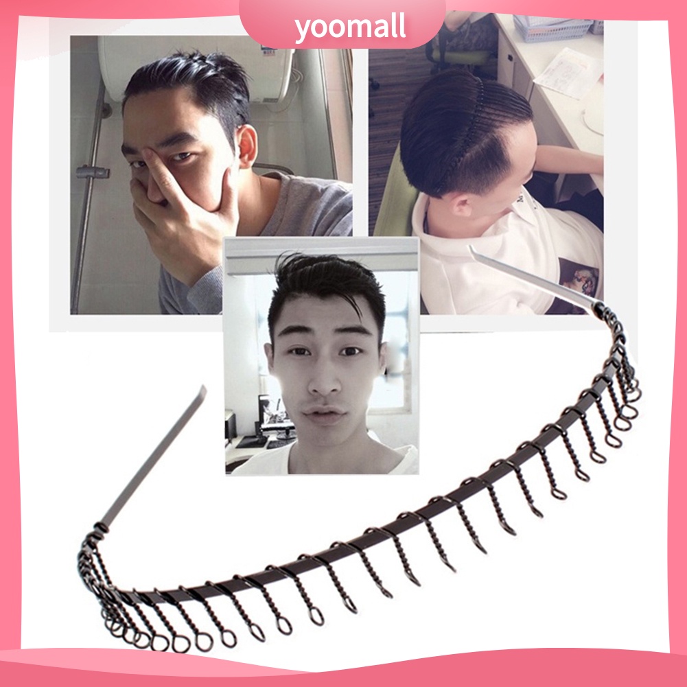 Set 2 đồ cài tóc bằng kim loại cao cấp dành cho nam / nữ