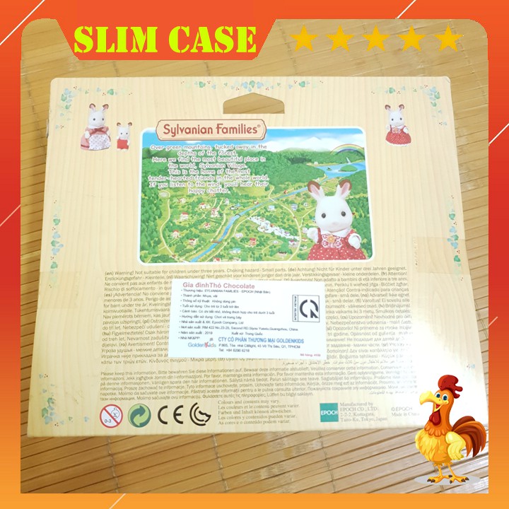 Đồ chơi nhà búp bê Sylvanian Families gia đình thỏ Chocolate [4150]