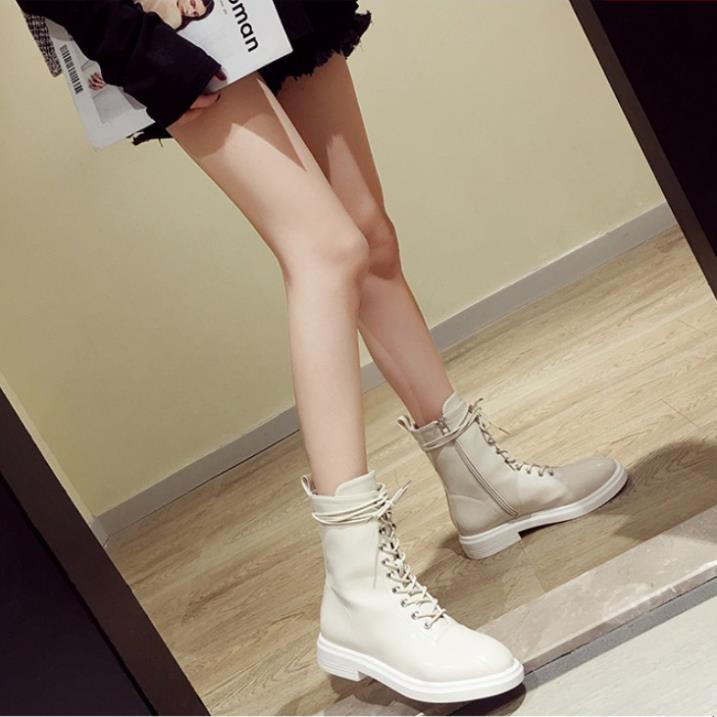 Boost Nữ Ulzzang Cao Cổ Tôn Dáng Phong Cách Hàn Quốc  Mẫu Hot Năm 2021 MPS72 - Mery Shoes