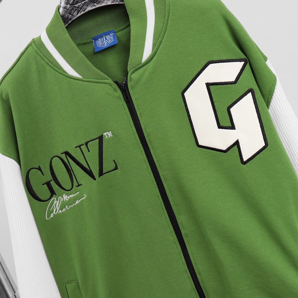 Áo Khoác Form Rộng Nỉ Jacket Varsity FunFace Gonz K4