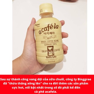 Cà Phê Sữa Acafela Vanilla Latte Binggrae