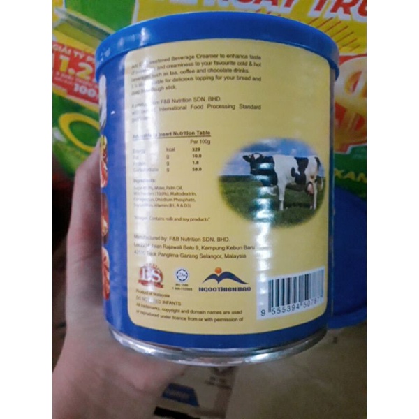 Sữa đặc có đường lon 1Kg