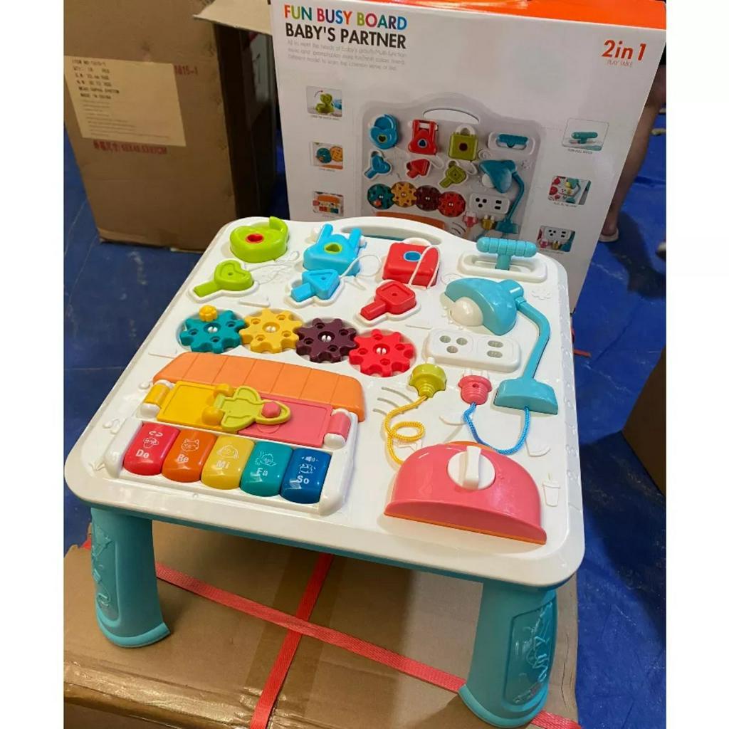 Bảng bận rộn - busy board - đồ chơi thông minh giúp bé phát triển toàn diện