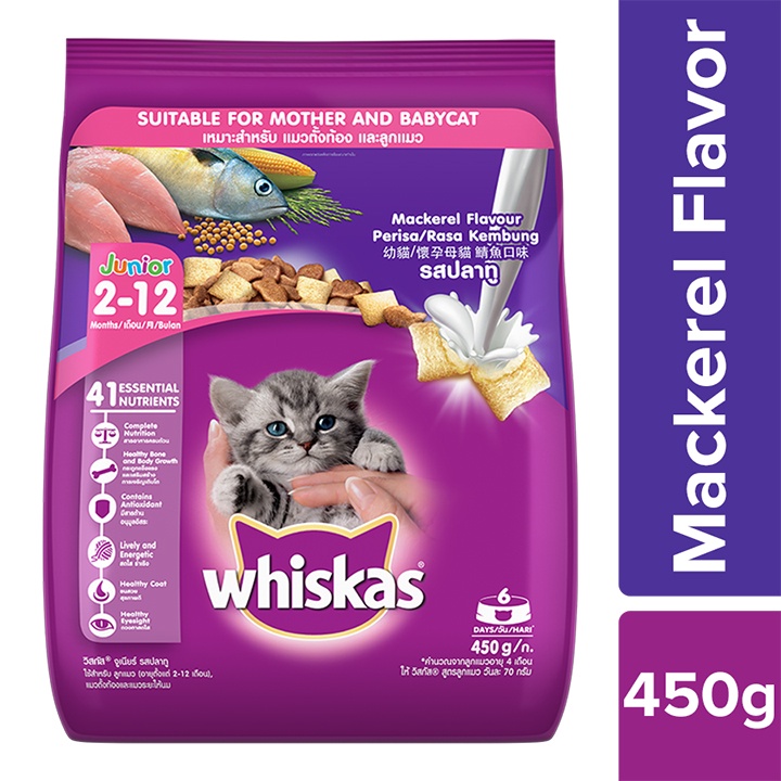 Thức ăn cho mèo con Whiskas 450g - Phụ kiện thú cưng Hà Nội