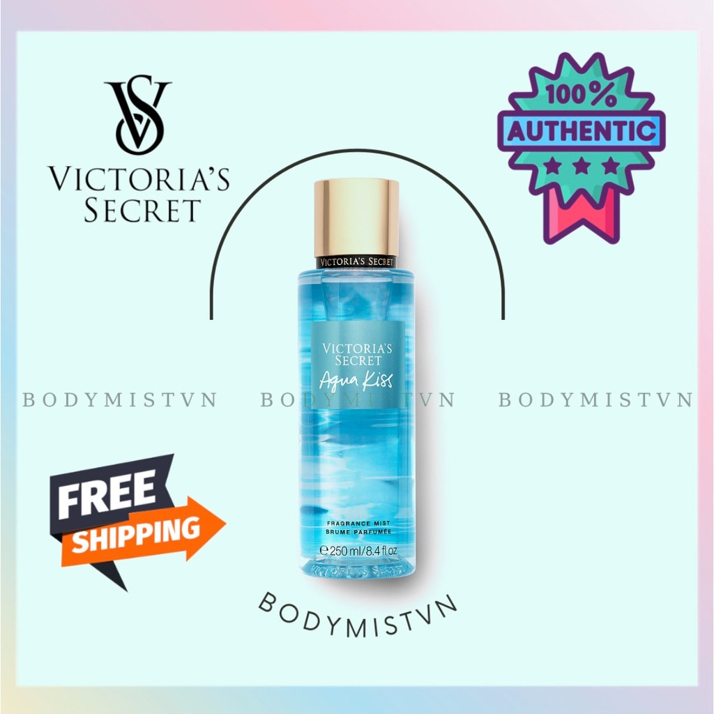 🤎 𝐁𝐨𝐝𝐲𝐦𝐢𝐬𝐭𝐯𝐧 - Xịt Thơm Body Victoria’s Secret Aqua Kiss 250ml 🤎 | Thế Giới Skin Care